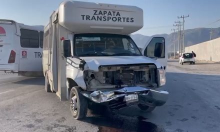 Un accidente ocurrió en Libramiento Flores Tapia