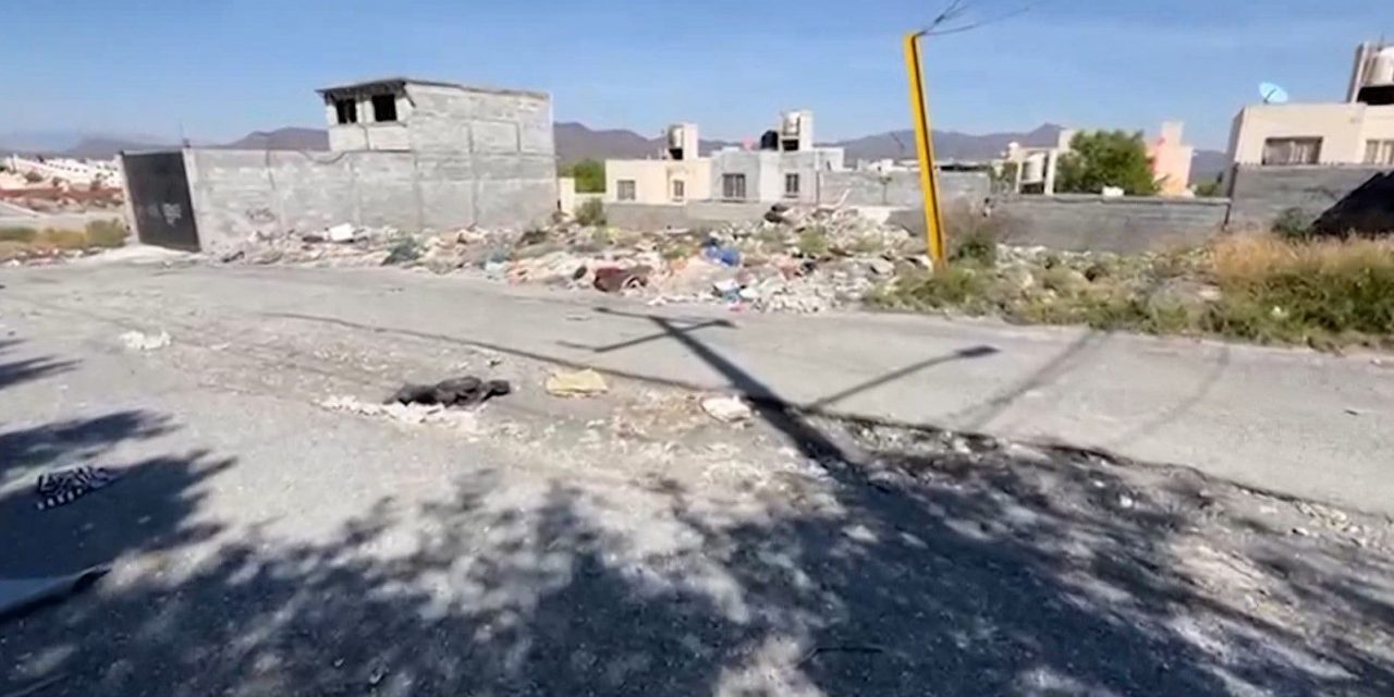 Un foco de infección representa un baldío ubicado en la colonia colinas de San Lorenzo