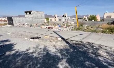 Un foco de infección representa un baldío ubicado en la colonia colinas de San Lorenzo