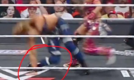 Así fue la escalofriante lesión de una luchadora de la WWE durante Raw