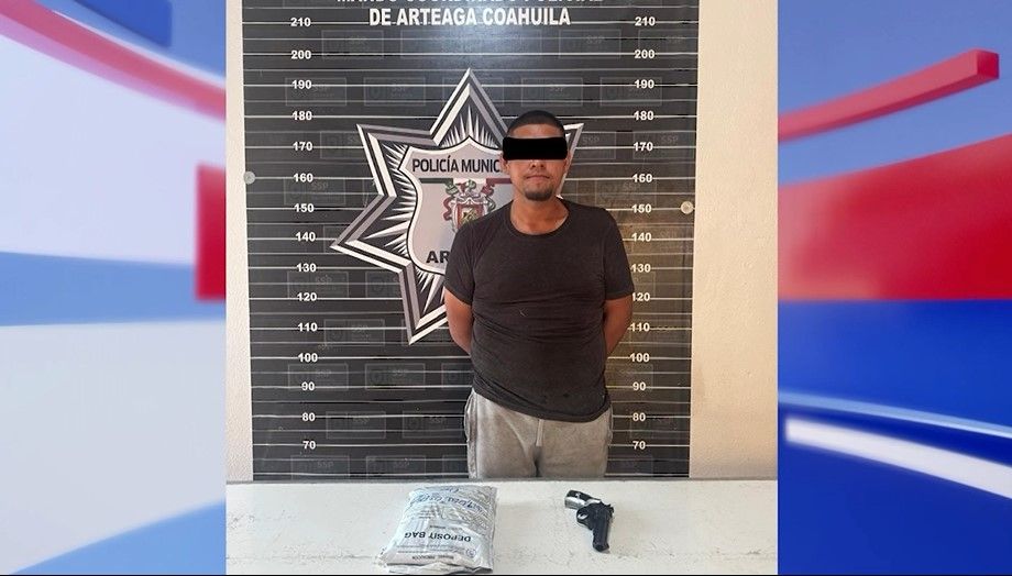 Detienen en Arteaga a presunto asaltante