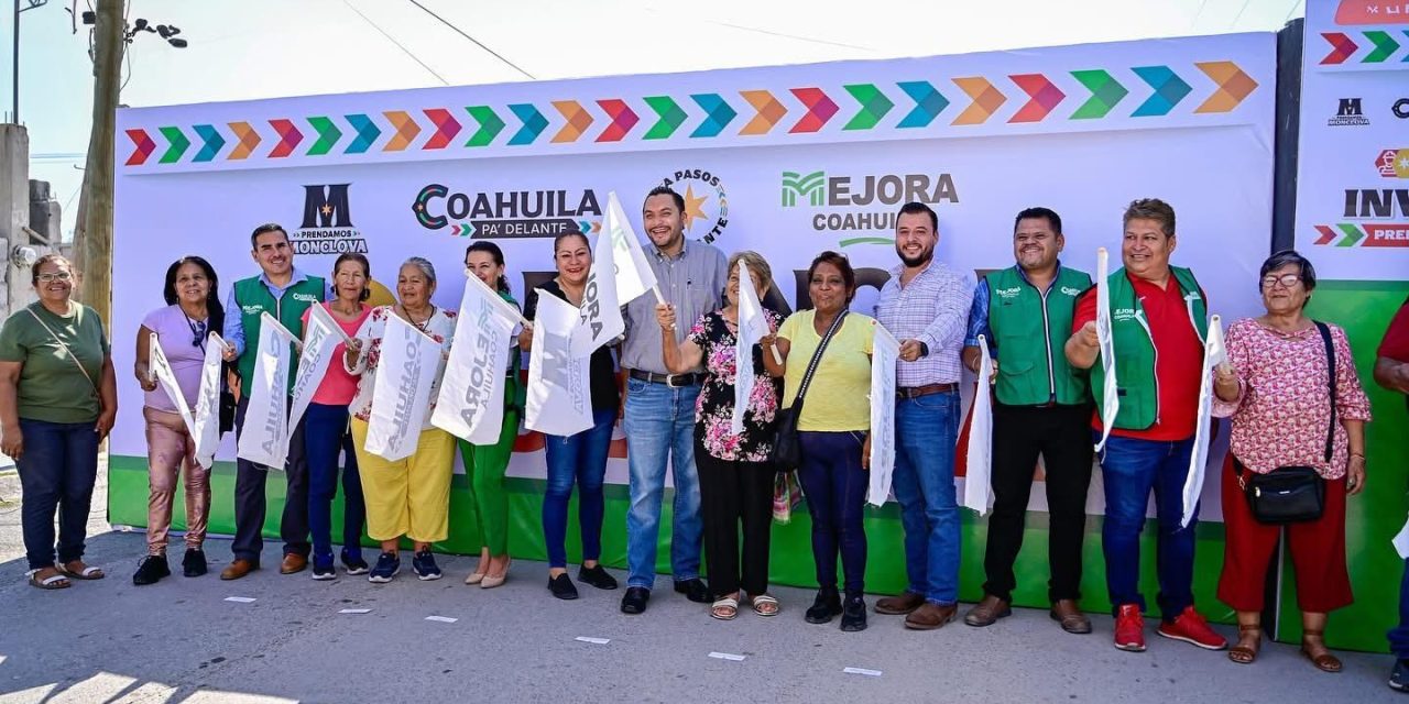 Trabaja Carlos Villarreal en mejoras de la red de agua potable
