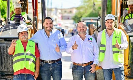Carlos Villarreal continúa con arranques de obras en Monclova