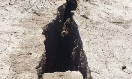 Aparecen grietas tras sismos en la región Carbonífera