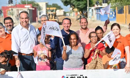 Dan banderazo de arranque al plan de pavimentación 2025