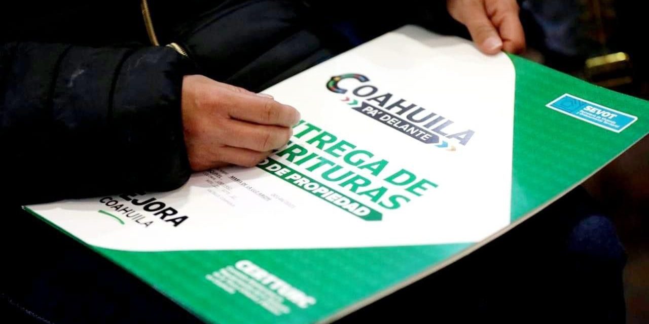 Trabaja CERTTURC para facilitar escrituración a las familias