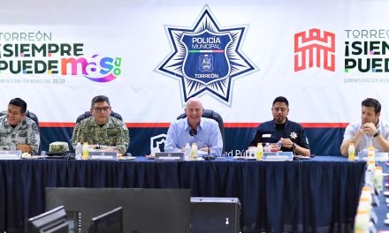 Román Cepeda refrenda su compromiso con la seguridad de Torreón