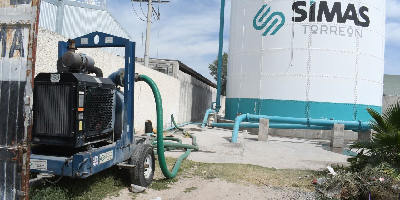 Disminuye capacidad hídrica de Torreón