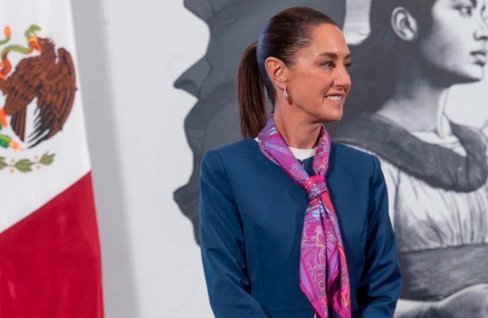 Celebra Sheinbaum un año de la elección presidencial