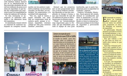 Portada RCG Media [10 de junio de 2025] Avanza el fortalecimiento de la Fiscalía General del Estado; lleva Javier Díaz el programa ‘Activa tu Parque’ a la colonia Roma y más…