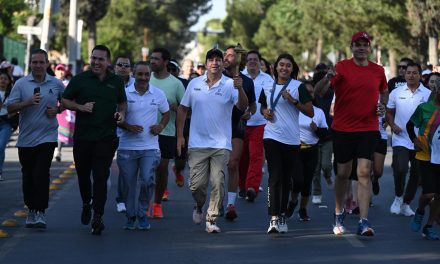 Saltillenses festejan el 15 aniversario de la Ruta Recreativa