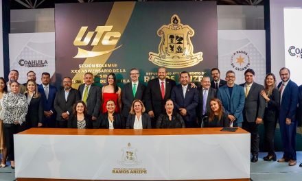 Reconoce Ayuntamiento de Ramos Arizpe a la UTC en su 30 aniversario