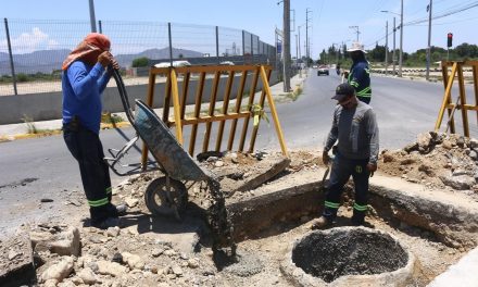 Concluyen drenaje sanitario en diferentes colonias de Ramos Arizpe