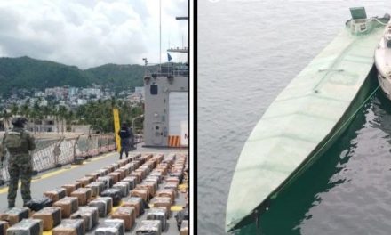 Marina asegura sumergible con más de 3.5 toneladas de cocaína en costas de Guerrero