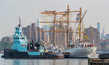 Tras accidente fatal, remolcan al Buque Escuela Cuauhtémoc en Nueva York