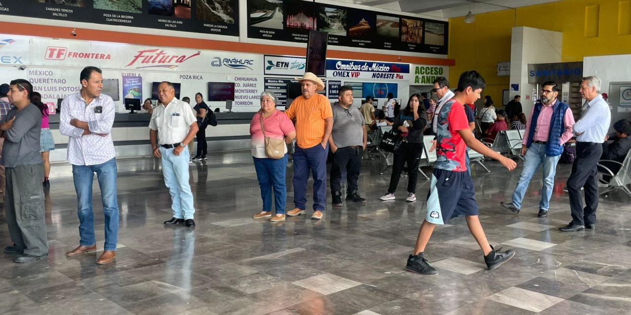Casilla especial ubicada en la Central de Autobuses presenta alta afluencia