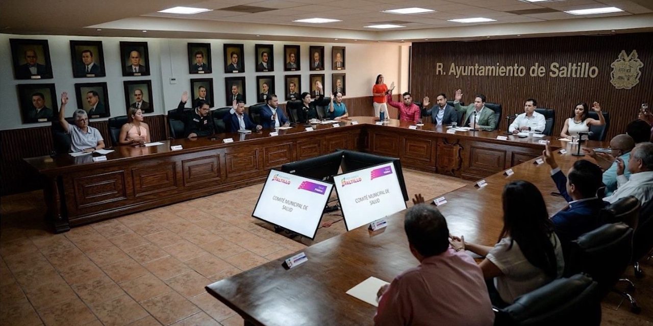 El alcalde Javier Díaz encabeza instalación del Comité de Salud con diversas instancias