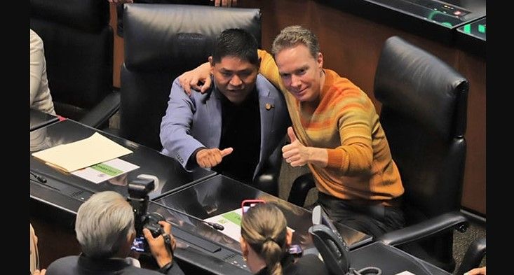 Erasmo Catarino asume como senador suplente del Partido Verde
