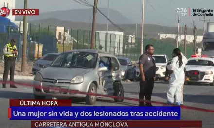 Última hora: Accidente en carretera a Monclova deja una mujer sin vida y dos heridos