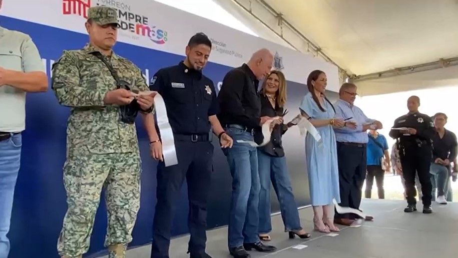 Inaugura el alcalde de Torreón una caseta policiaca en sector Senderos