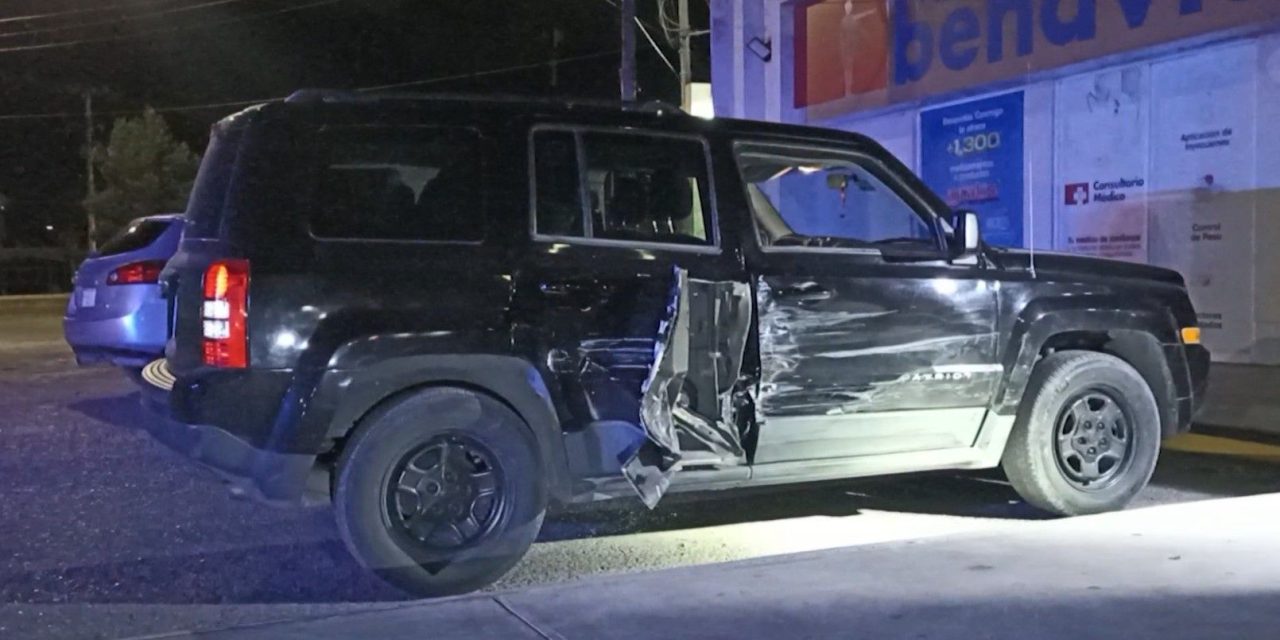 Logra huir tras provocar un choque en Saltillo