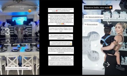 Maya Nazor responde críticas por supuesta ausencia de Santa Fe Klan en cumpleaños de su hijo