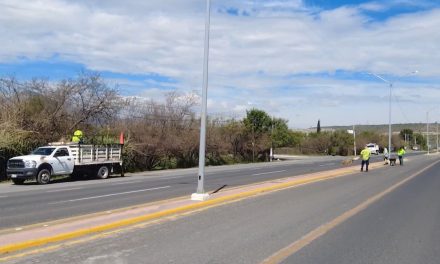 Mejora ‘Aquí Andamos’ la entrada poniente de Saltillo