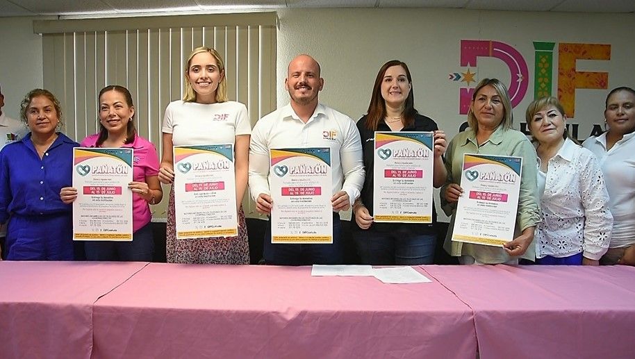 Realizan la colecta ‘Pañatón’ coordinada por DIF Estatal con los municipios
