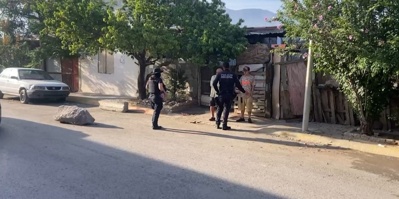 Retiran diques de la vía pública en la colonia Nueva Tlaxcala