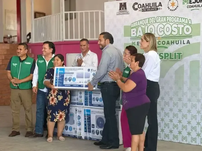 Arranca programa de minisplits a bajo costo en Monclova