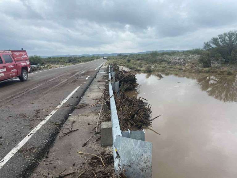 Mantiene Protección Civil de Múzquiz bajo vigilancia al río Sabinas