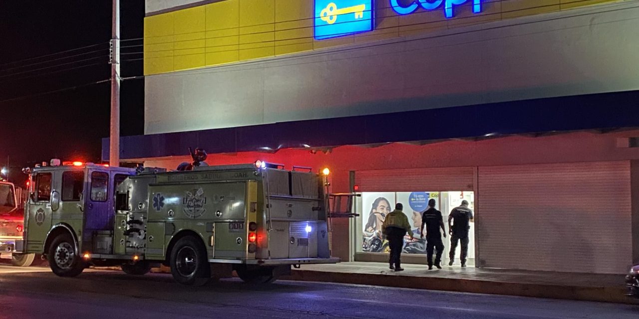 Falla en alarma moviliza a bomberos en Sabinas