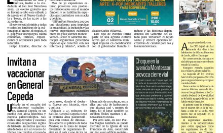 Portada RCG Centro [31 de julio de 2025] Gobierno municipal invita al Fan Fest Monclova 2025; invitan a vacacionar en General Cepeda y más…