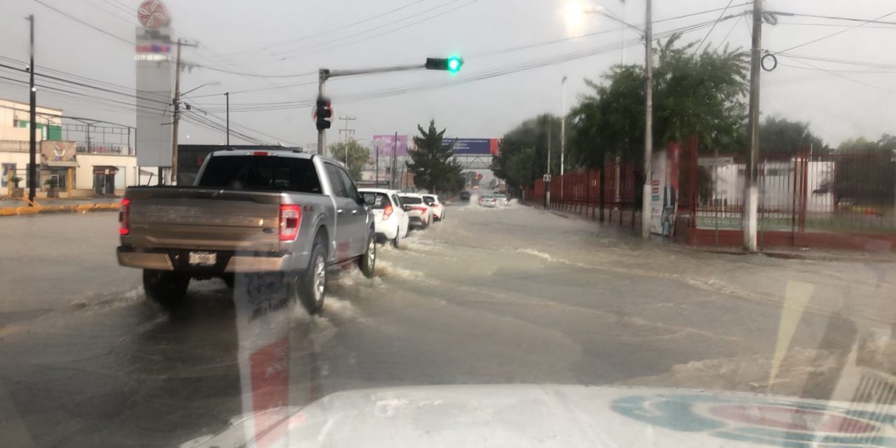 Tormenta azota Saltillo, Ramos Arizpe y Arteaga