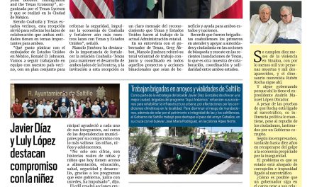 Portada RCG Media [11 de julio de 2025] Plan con EE. UU. fortalecerá la seguridad y la economía: Manolo Jiménez; Javier Díaz y Luly López destacan compromiso con la niñez y más…
