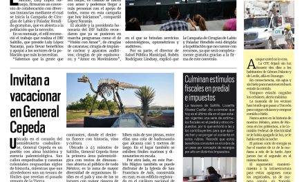 Portada RCG Media [31 de julio de 2025] Inicia DIF Saltillo Campaña de Cirugías de Labio y Paladar Hendido; invitan a vacacionar en General Cepeda y más…