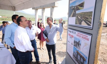 Avanzan las obras de infraestructura en Coahuila