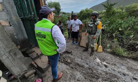 Gobierno de Saltillo intensifica las labores tras afectaciones por precipitaciones