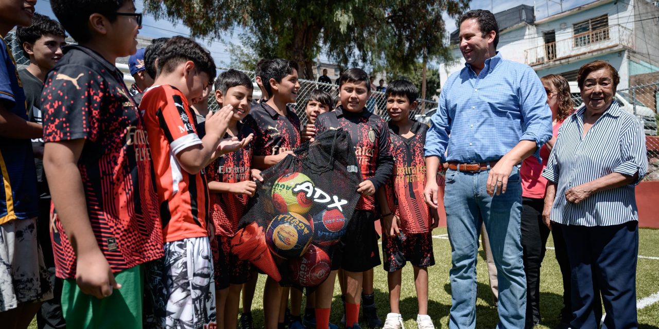 Avanza ‘Activa Tu Parque’; se suma otra cancha rehabilitada