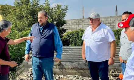 Realizan acciones tras lluvia atípica en Ramos Arizpe