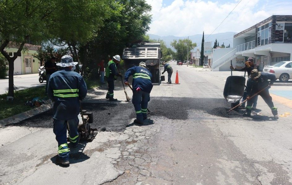 Se redoblarán esfuerzos en bacheo tras los estragos de la lluvia en Saltillo