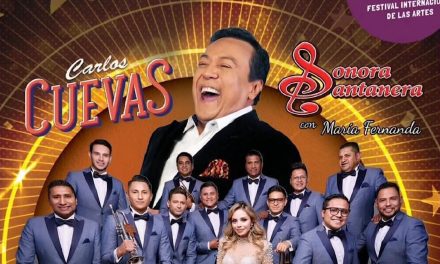 Carlos Cuevas con la Sonora Santanera para iniciar el Festival de las Artes 2025
