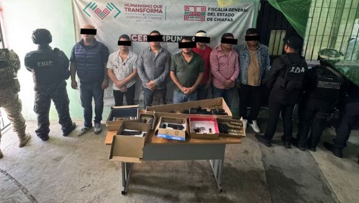 Capturan a nueve presuntos miembros del Cártel de Sinaloa tras riña en Chiapas
