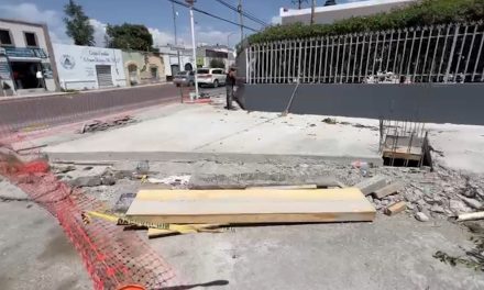 Saltillo: Casi lista la reconstrucción del canal pluvial en la calle Rayón