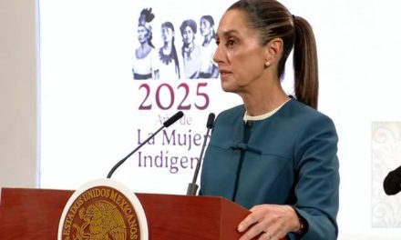 ‘Debemos comportarnos con humildad’, Sheinbaum tras viaje de Andy López