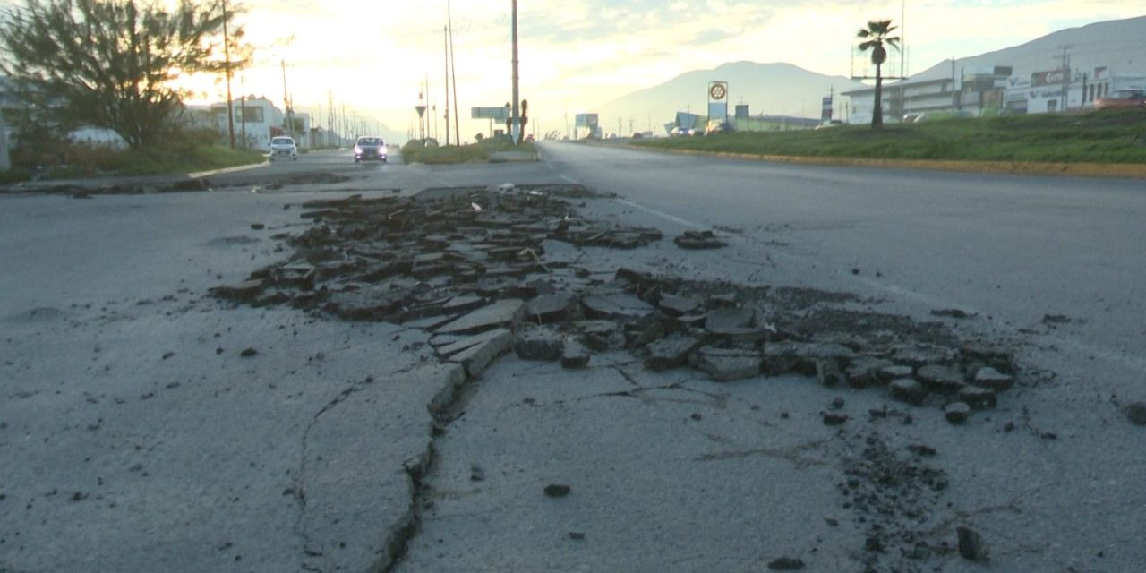 Destruido el acceso a Santa Bárbara