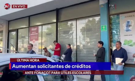 Aumentan solicitudes de crédito en Fonacot para útiles escolares