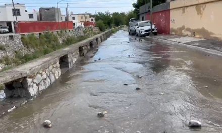 La colonia Balcones de la Aurora, otra de las afectadas por las lluvias
