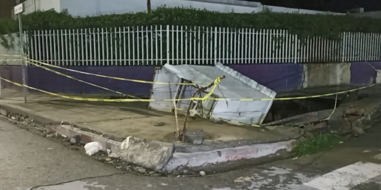 Lluvias se ‘tragan’ estanquillo en Saltillo