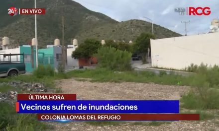 Saltillo: se inundan casas en Lomas del Refugio